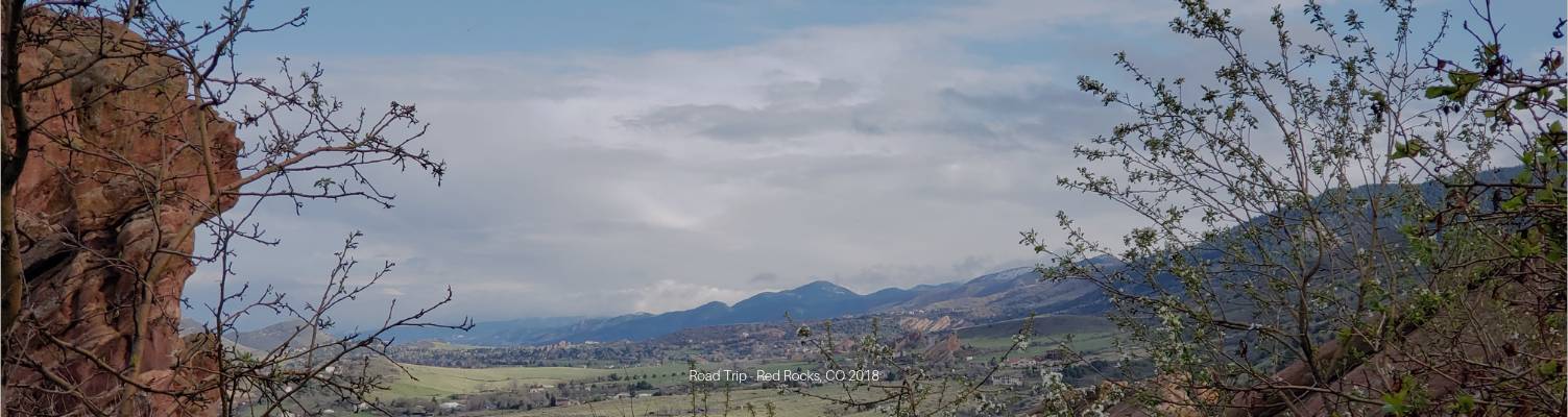 red rocks vista